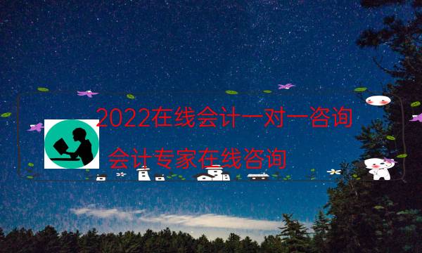 2022在线会计一对一咨询（会计专家在线咨询）